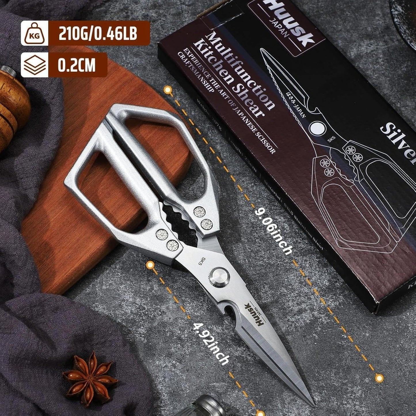 ChefEase Premium Kitchen Shears