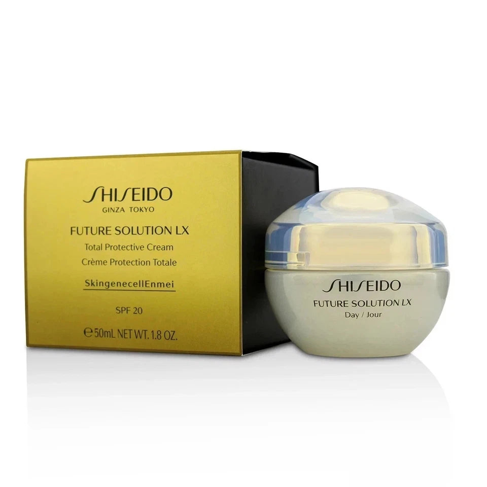 SHISEIDO FUTURE SOLUTION LX Protective DAY Cream 50mL Ultimune SPF SERUM