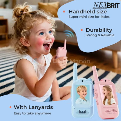 NEX BRIT™ Digital Walkie-Talkie