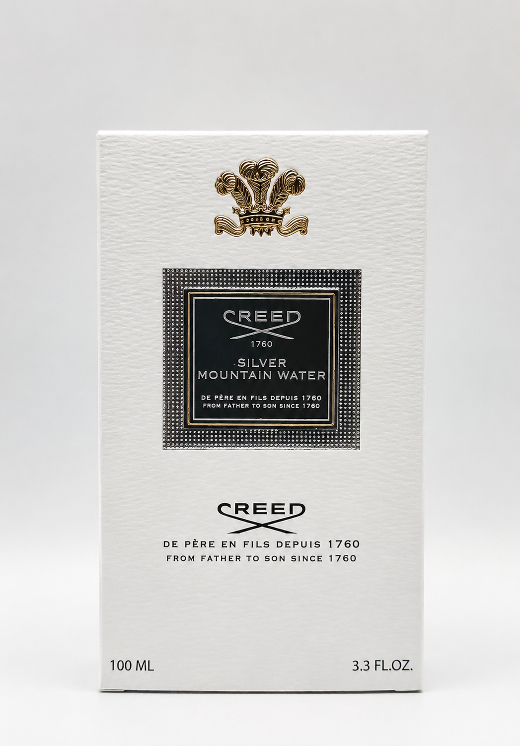 Creed Silver Mountain Water Eau de Parfum Spray for Men 3.3oz / 100ml Luxury Fragrance
