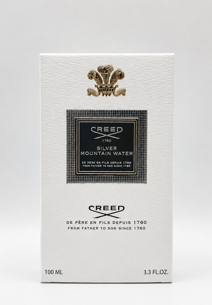 Creed Silver Mountain Water Eau de Parfum Spray for Men 3.3oz / 100ml Luxury Fragrance
