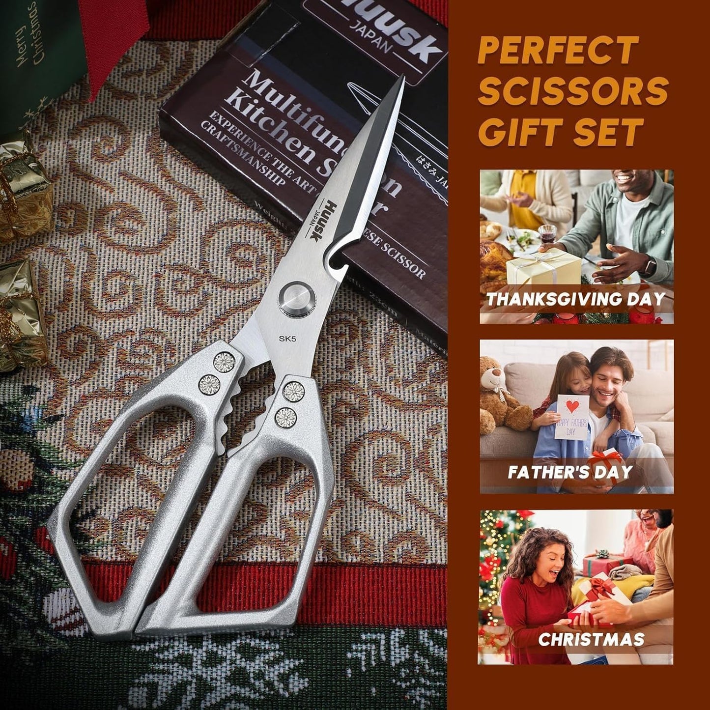 ChefEase Premium Kitchen Shears