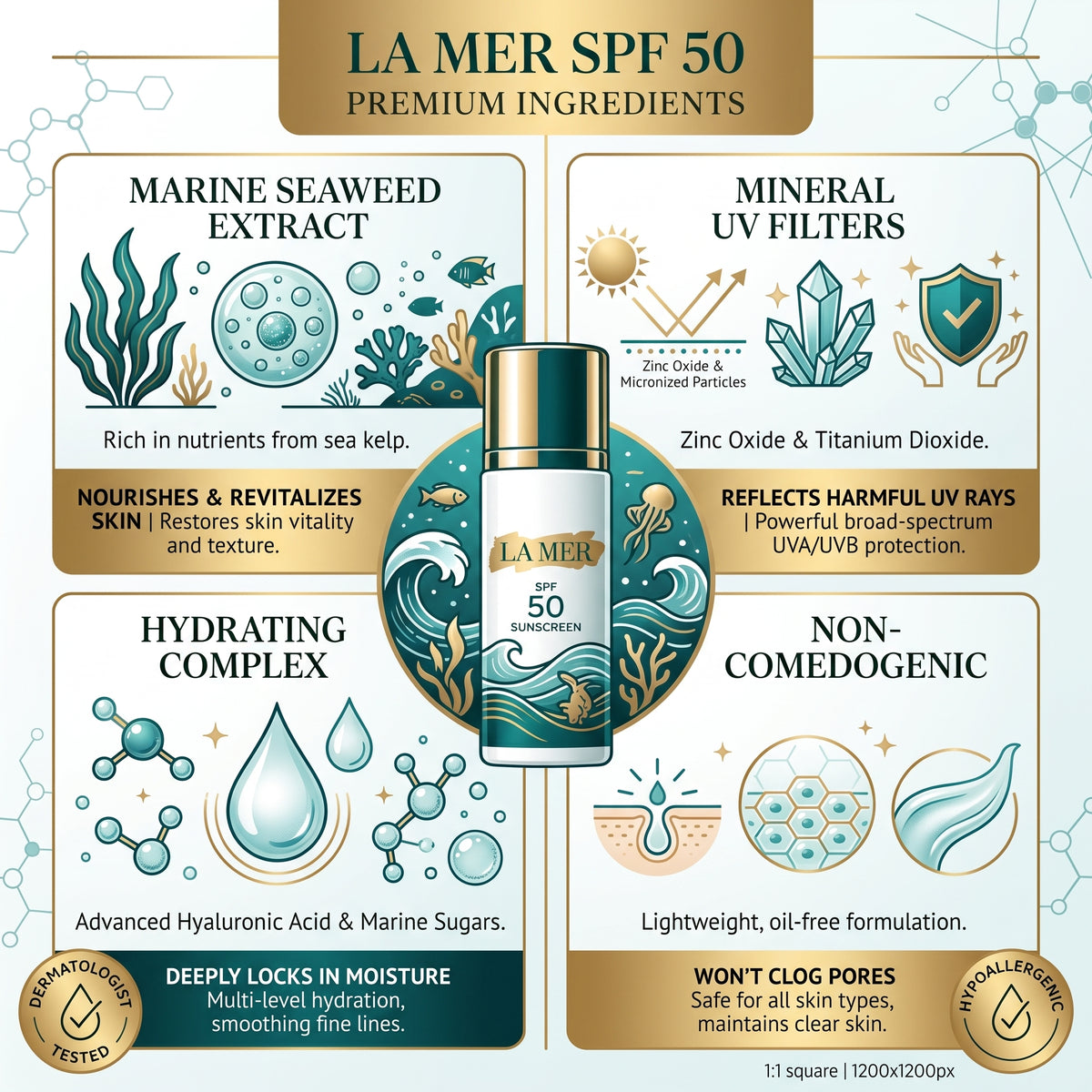 La Mer The SPF 50 UV Protecting Fluid (50ml / 1.7 fl. oz.)