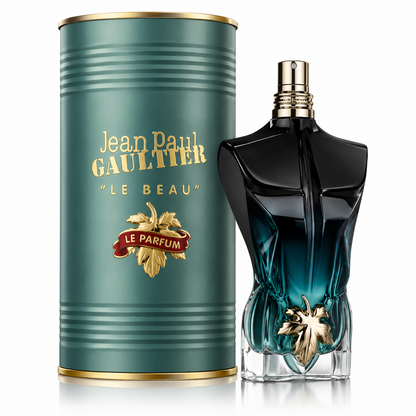 Jean Paul Gaultier Le Beau Le Parfum Eau de Parfum Intense for Men 125ml / 4.2 fl oz – Woody Amber Fragrance