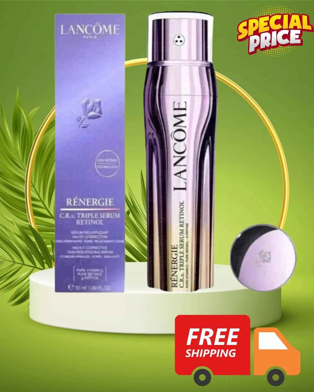 Lancôme Rénergie C.R.x Triple Serum with Retinol – 1.7 oz / 50 mL