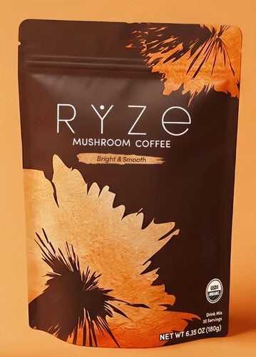 Organic Rýze Mushroom Coffee 30 servings instant coffee mix