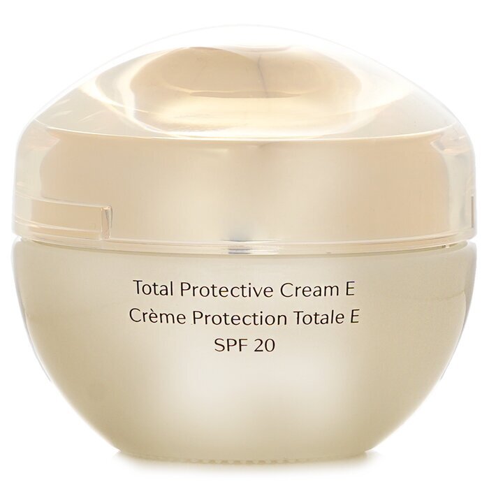 Total Protective Cream E jar with SPF 20 on a white background