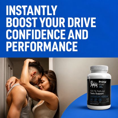 Prime Male Enhance 120 Capsules | Men's Daily Wellness Supplement