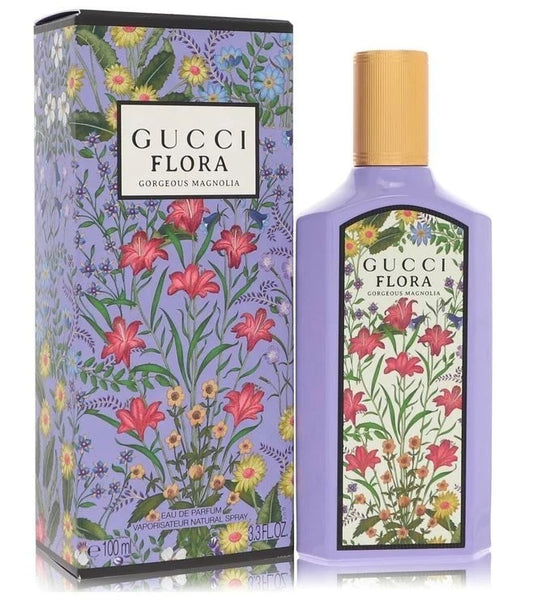 Gucci Flora Gorgeous Magnolia Perfume 3.3oz Eau De Parfum