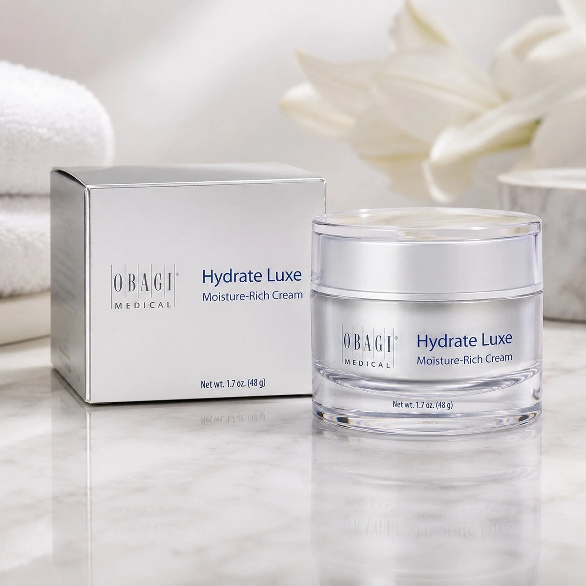 Obagi Hydrate Luxe Moisture Rich Cream 1.7oz / 48g – Brand New