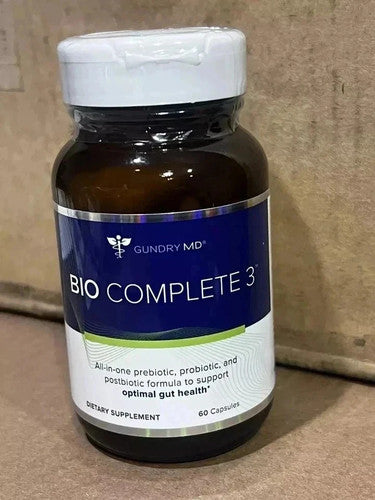 Gundry MD Bio Complete 3 Daily Gut Health Supplement – 60 Capsules