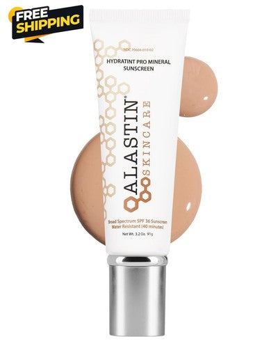 ALASTIN Hydrating Pro Mineral Broad Spectrum SPF Sunscreen Cream – 3.2 oz