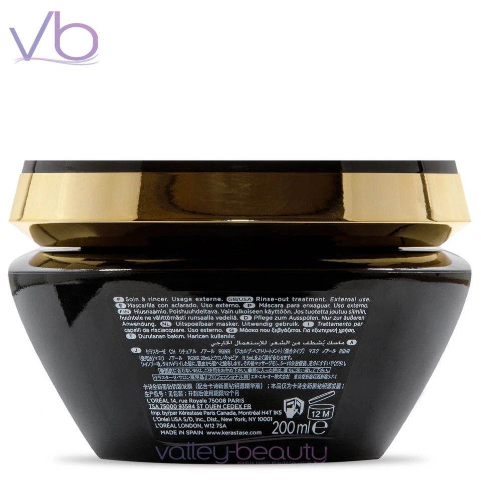 Kérastase Chronologiste Rituel Noir Regenerant Caviar Pearls Hair Treatment