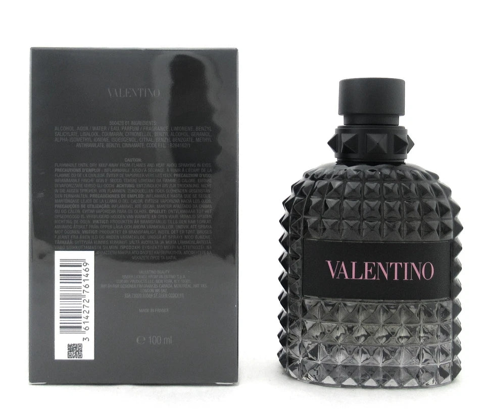 Valentino Uomo Born In Roma 3.4 oz. Eau de Toilette Spray for Men New in Box