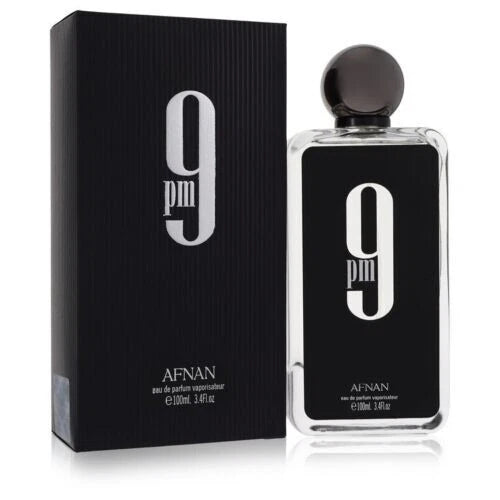 9 PM by AFNAN EAU DE PARFUM SPRAY FOR MEN - 3.4 Oz / 100 ml