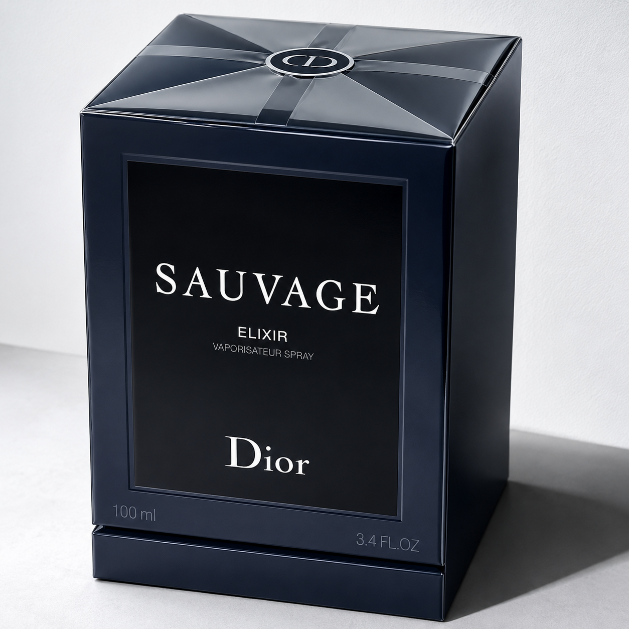Dior Sauvage Elixir Eau de Parfum Intense for Men 100ml / 3.4 Fl Oz Spray – Luxury Men's Fragrance
